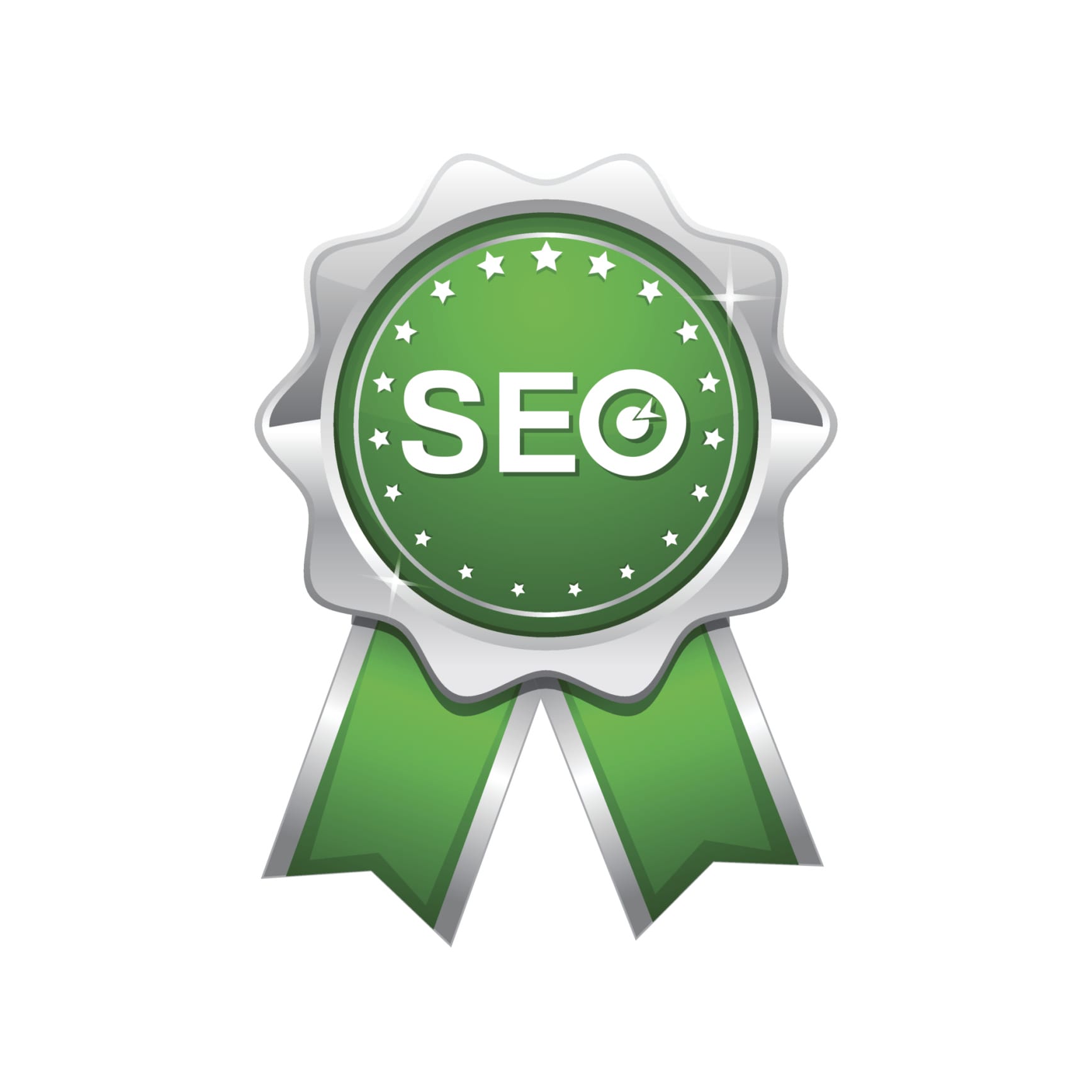 SEO Green Vector Icon Design